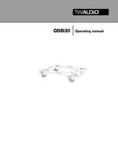 twaudio QDB30 Operating Manual