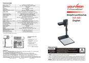 Wolfvision VZ-5D Instructions