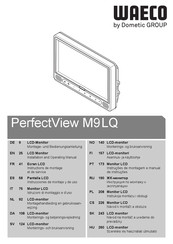 Waeco PerfectView M9LQ Installation And Operating Manual
