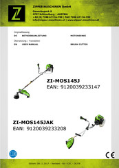 Zipper Maschinen ZI-MOS145J User Manual