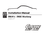 Classic Auto Air Perfect Fit Elite Series Installation Manual