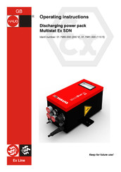 HAUG Multistat Ex SDN Operating Instructions Manual
