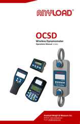 Anyload OCSD-5t Operation Manual
