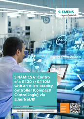 Siemens SINAMICS G120 Manual