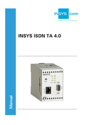 insys icom ISDN TA 4.0 Manual