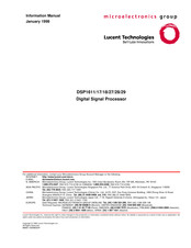 Lucent Technologies DSP1628 Information Manual