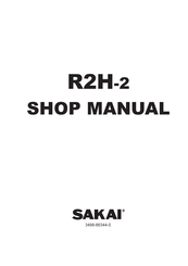 Sakai R2H-2 Shop Manual