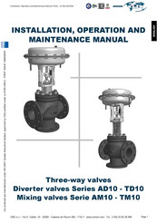 OMC TD10 Series Installation, Operation And Maintenance Manual
