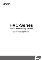Aver HVC Series Quick Installation Manual