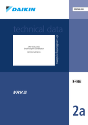 Daikin VRV RXYQ48P7W1BA Technical Data Manual