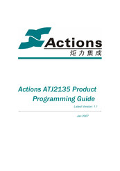 Actions ATJ2135 Programming Manual