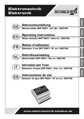 Elektrotechnik Schabus SHT 5001 Operating Instructions Manual