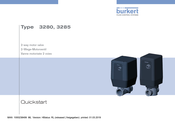Burkert 3280 Quick Start Manual