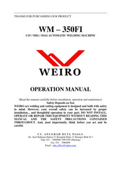 WEIRO WM500FI Operation Manual