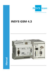 insys icom GSM 4.3 compact Manual