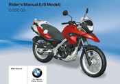 BMW G 650 GS - BROCHURE 2010 Rider's Manual