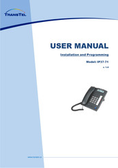 TransTel Communications IP37-71 User Manual