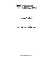 Fresenius Medical Care bibag V2.0 Technician Manual