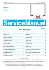 Optima L903AD+ Service Manual