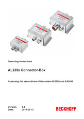 Beckhoff AL-2255-0001 Operating Instructions Manual