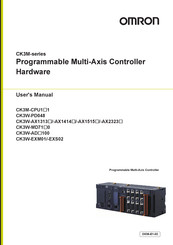 Omron CK3W-MD7110 User Manual