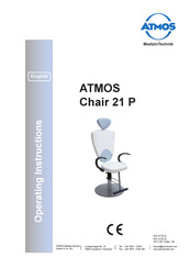 Atmos Chair 21 P Operating Instructions Manual