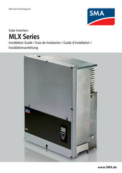 SMA MLX Series Installation Manual