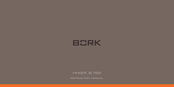 BORK B 782 Instruction Manual