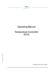 PSG DC10 Operating Manual