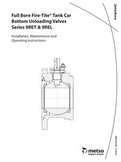 metso Full Bore Fire-Tite 9REL Series Installation Maintenance And Operating Instructions