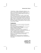 AMPTRON PIII-3754LMR User Manual