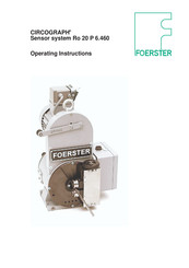 Foerster CORCOGRAPH Ro 20 P Operating Instructions Manual