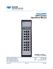 Teledyne PowerMAX Operation Manual