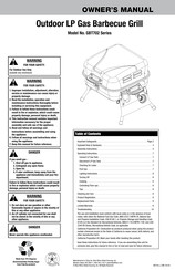 Blue Rhino GBT702 Series Owner's Manual