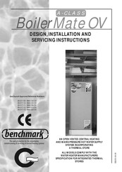 Benchmark BoilerMate BMA 185 OV Design, Installation And Servicing Instructions