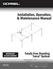 GORBEL Tarca System Installation, Operation & Maintenance Manual