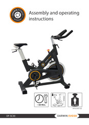 Darwin Fitness EVO30 Assembly And Operating Instructions Manual