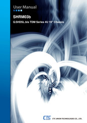 CTC Union SHRM03b-SH User Manual