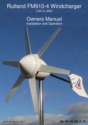 Rutland FM910-4 Owner's Manual