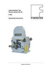 Foerster CIRCOGRAPH DS Operating Instructions Manual