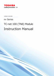 Toshiba TC-net 100 Instruction Manual