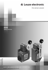 Leuze electronic S300 Original Operating Instructions