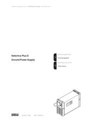 Fronius Selectiva Plus E Operating Instructions Manual