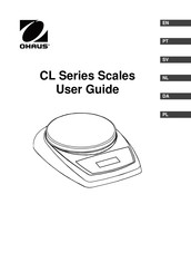 Ohaus Cl201 Manuals Manualslib