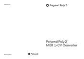 Polyend Poly 2 Manual
