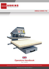 Adkins OMEGA 750 Series Operator's Handbook Manual