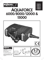 Hozelock Cyprio Aquaforce 12000 Instruction Booklet