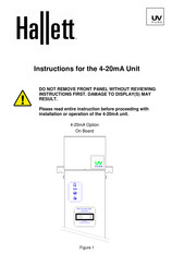 UV Pure Technologies Hallett Instructions Manual