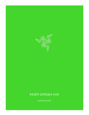 Razer CHROMA HDK Master Manual