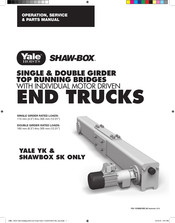 Yale Shaw-Box SK Operation, Service & Parts Manual